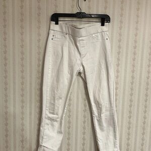Liverpool Women's Cream Straight Leg Jeans